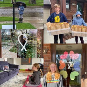 Student "week in the life of" collage