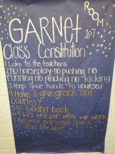 Mrs. Garnet's Class Constitution