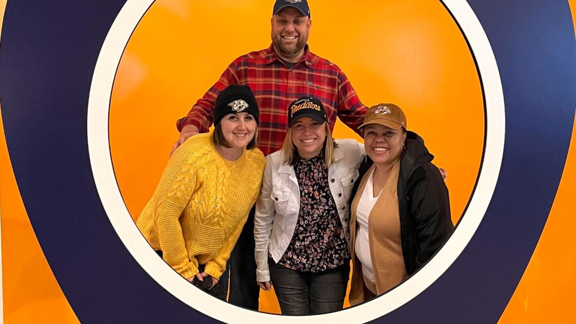 Choice School's Montessori Leaders Posing for a group picture in Nashville